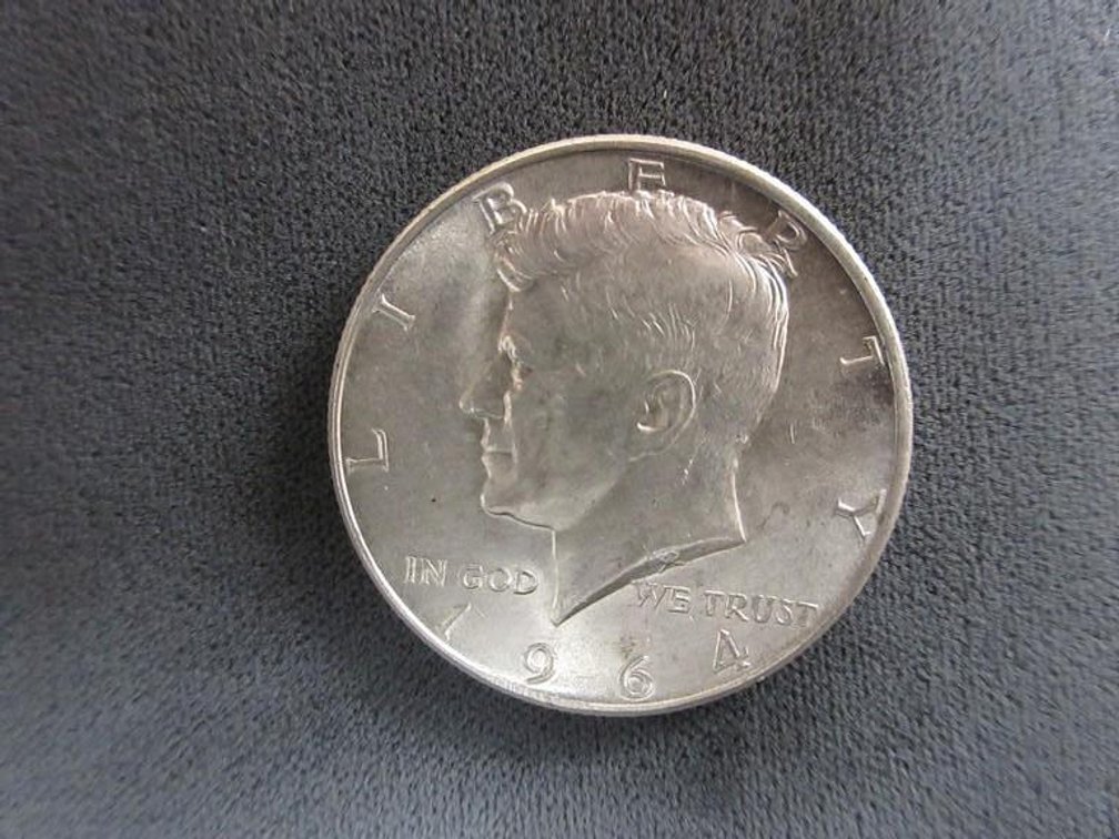 1964-D Kennedy half dollar