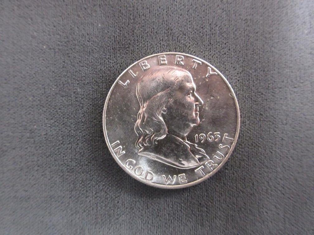 1963-D Franklin half dollar