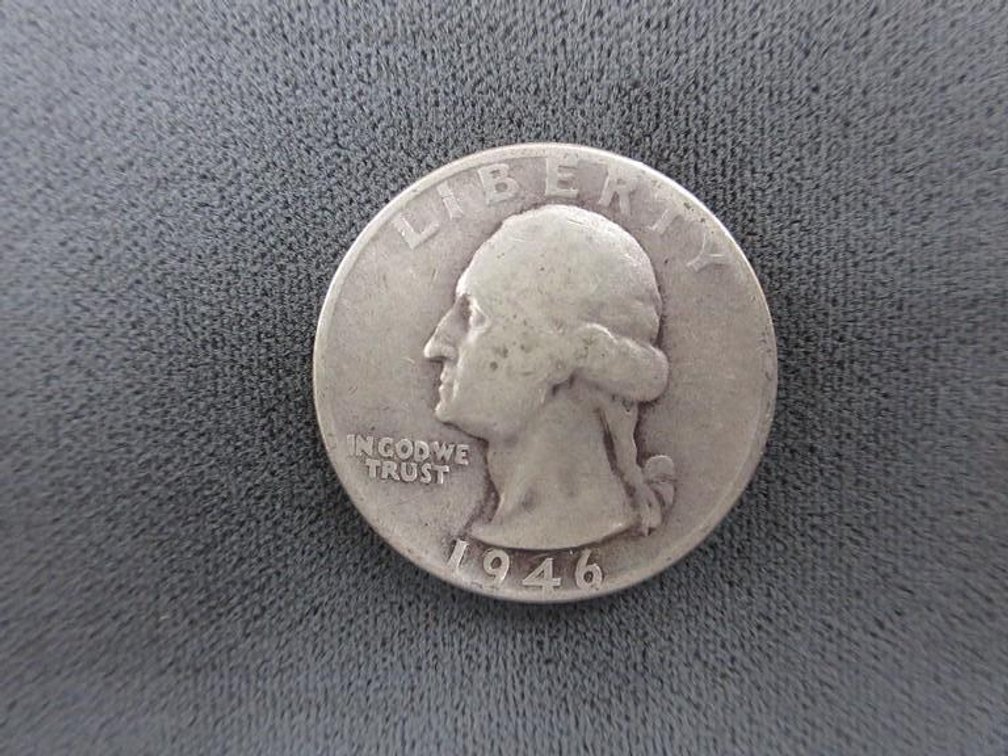 1946-P Washington quarter