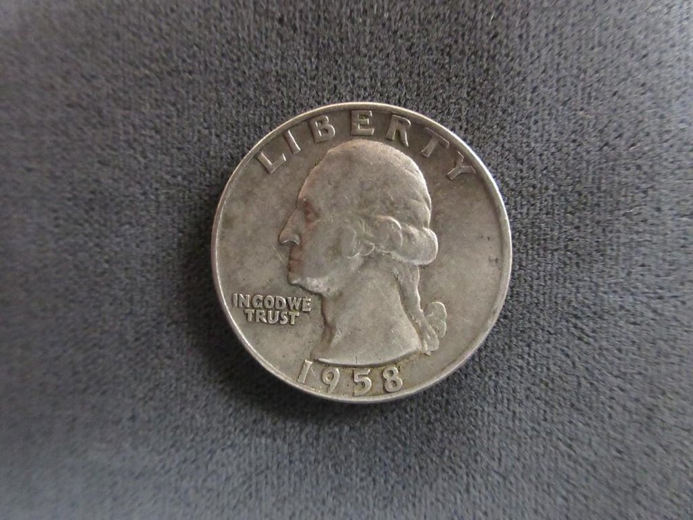 1958-D Washington quarter