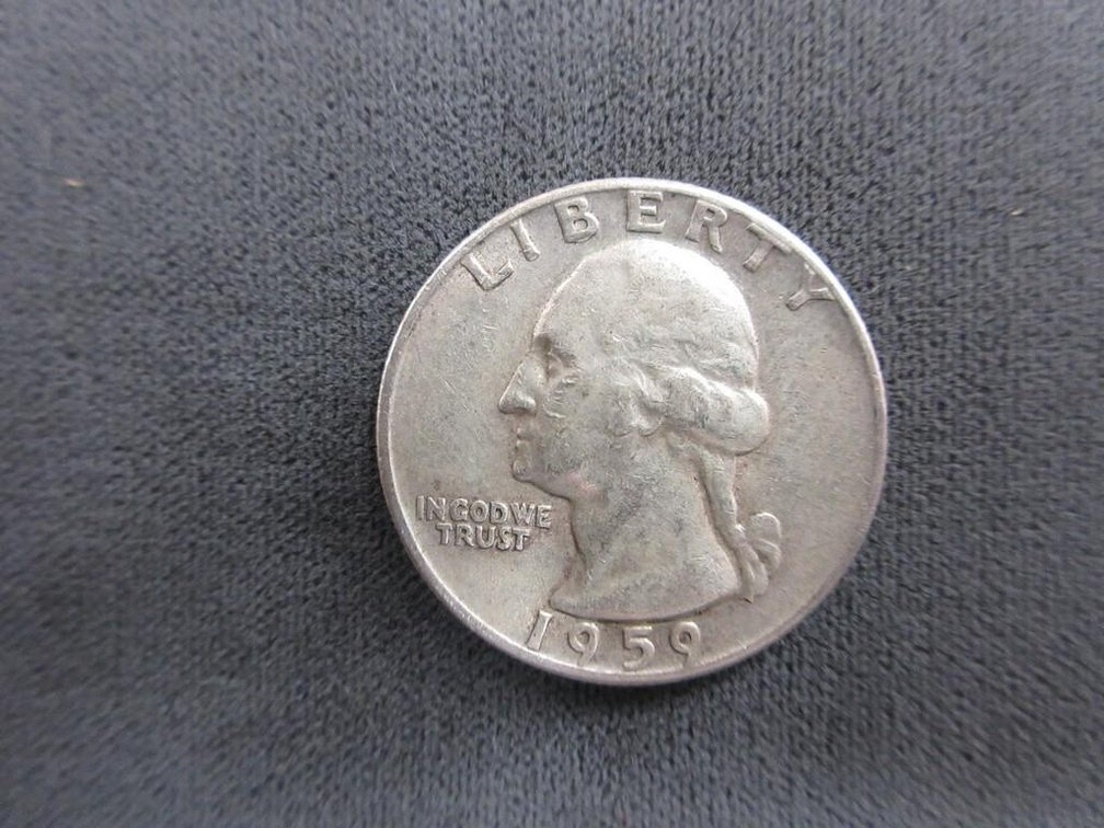 1959-P Washington quarter