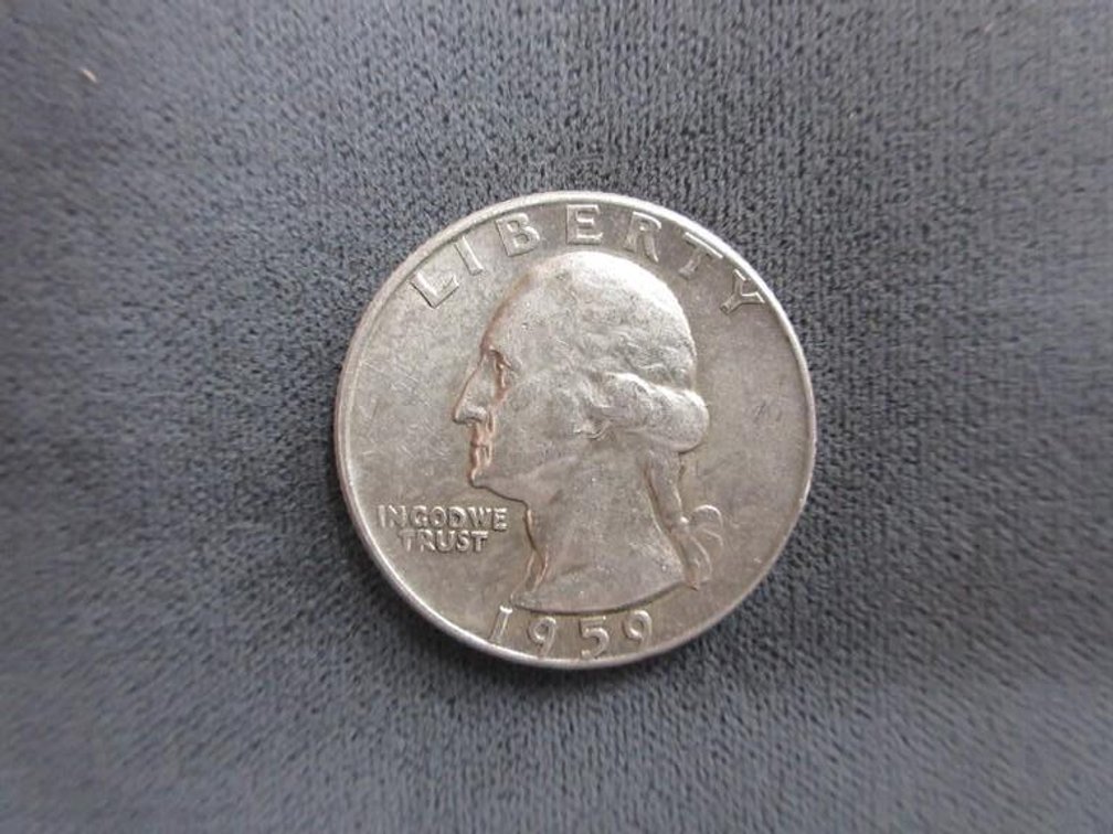 1959-D Washington quarter