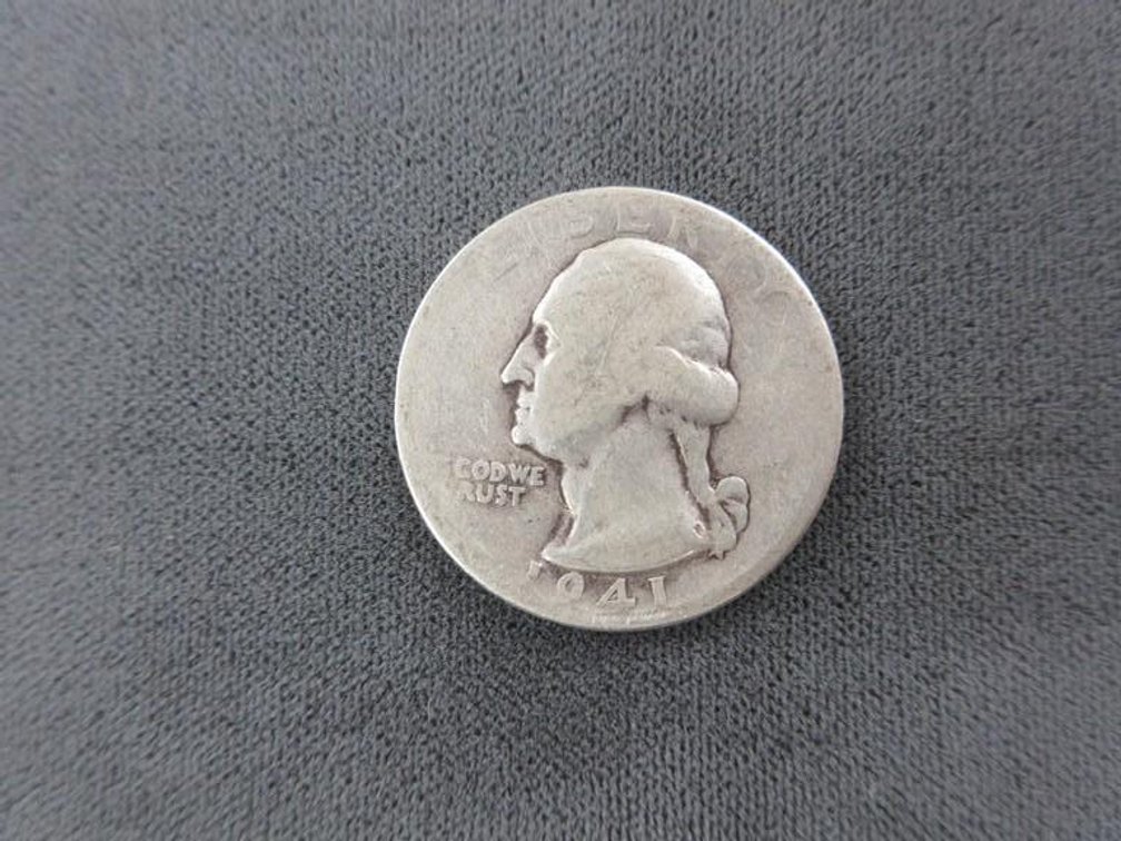 1941-P Washington quarter