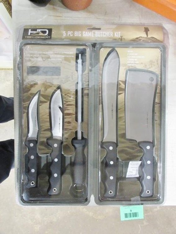 High-Desert 5-pc big game butcher kit