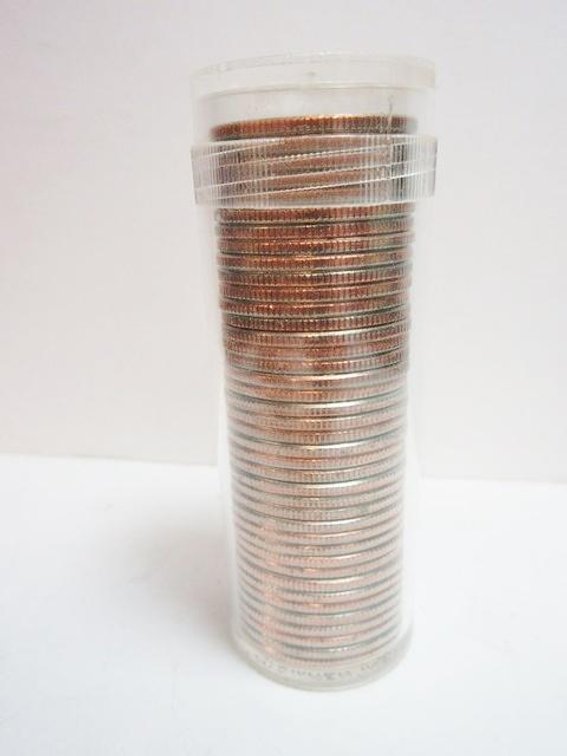 Roll of 2001-P Rhode Island Statehood Washington quarters