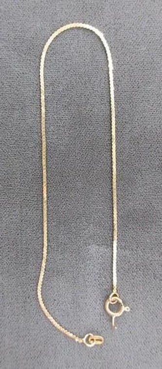 14K gold fine bracelet