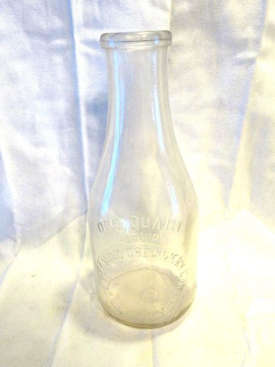 Red Wing Creamery Co. milk bottle