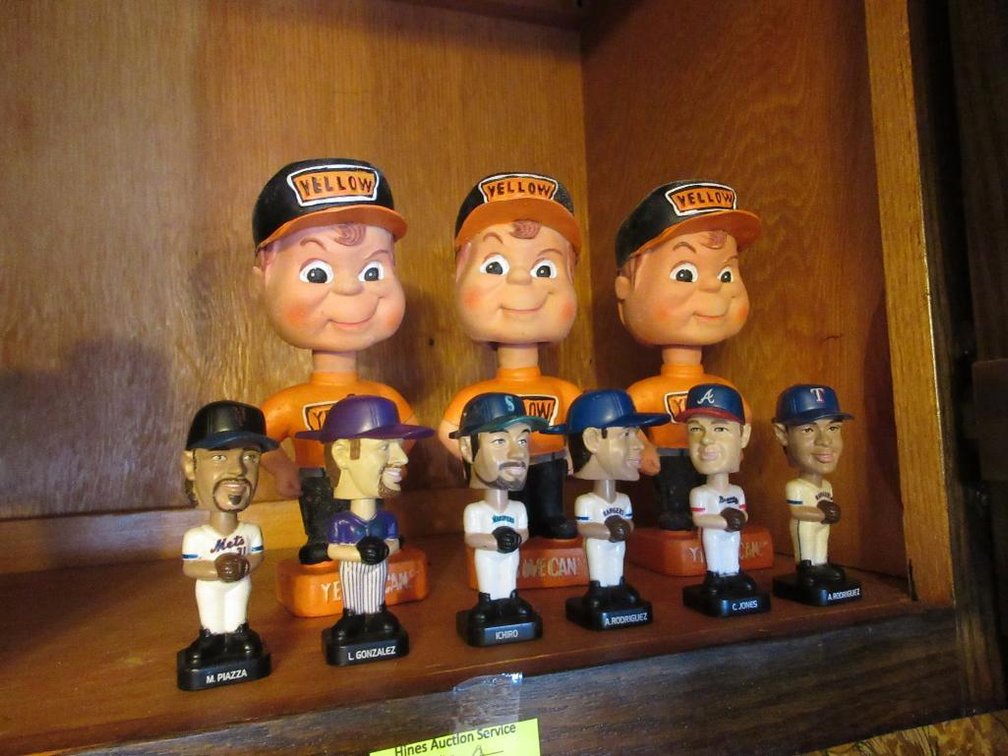 Group of bobble heads