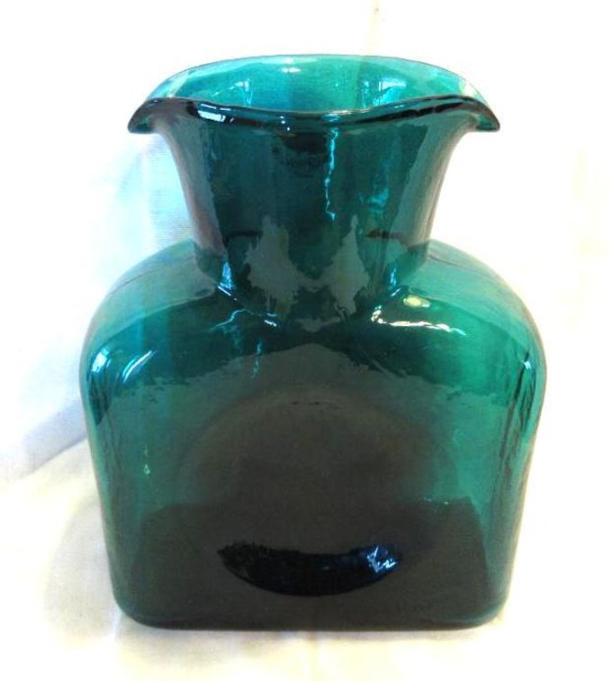 Blenko signed vase