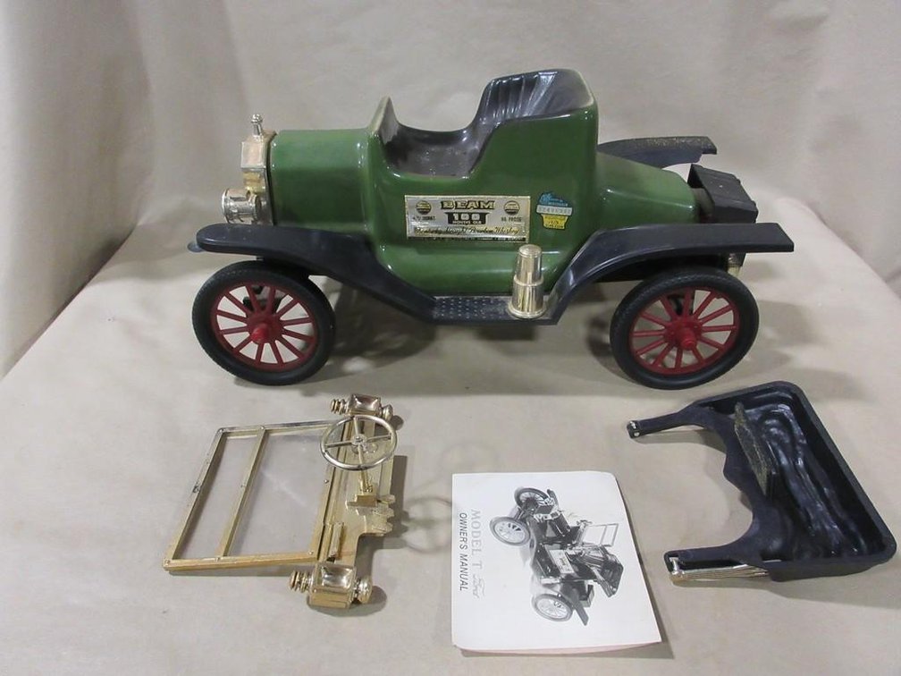 Jim Beam Model T Ford liquor bottle