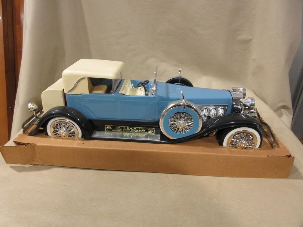Jim Beam Cadillac Deville liquor bottle