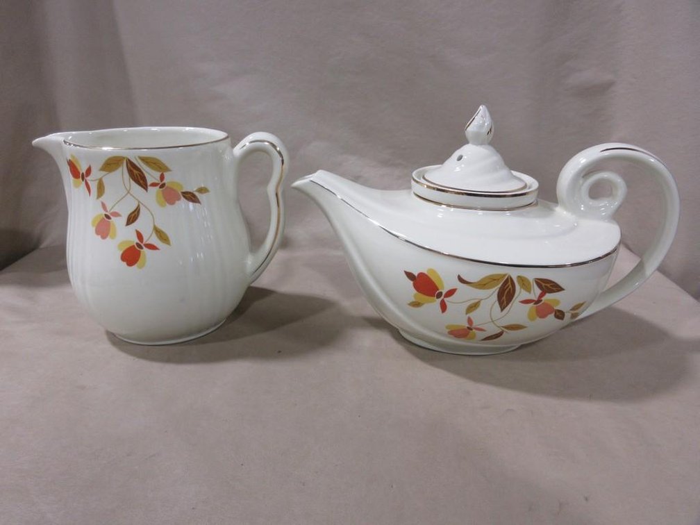 (2) Hall Jewel Tea serving pieces