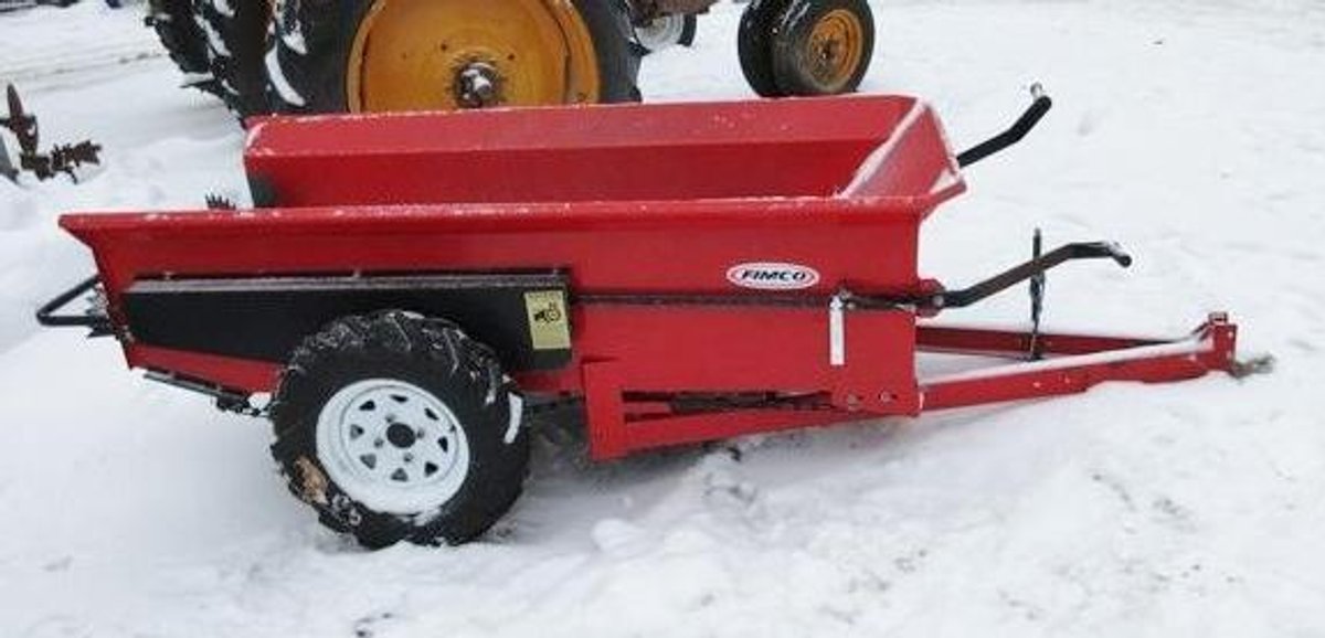Fimco pull type spreader