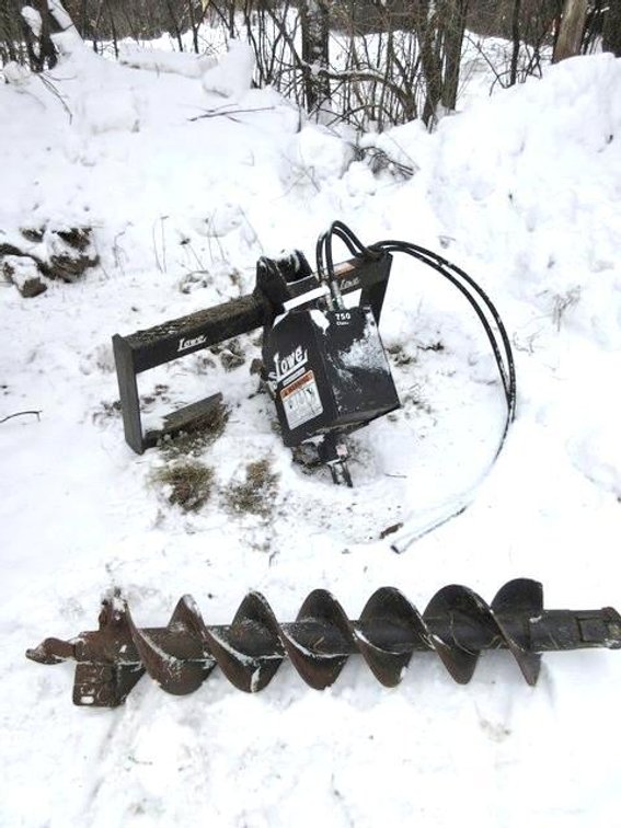 Lowe 750 quick tatch auger for skid steer