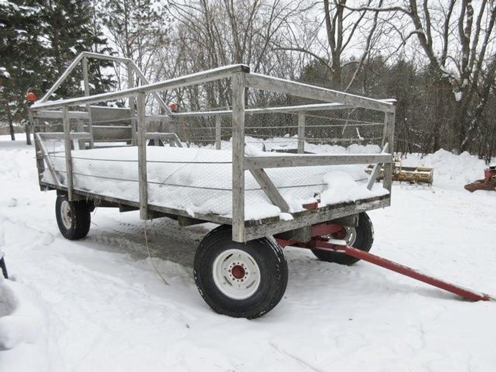 14ft Wagon on running gear