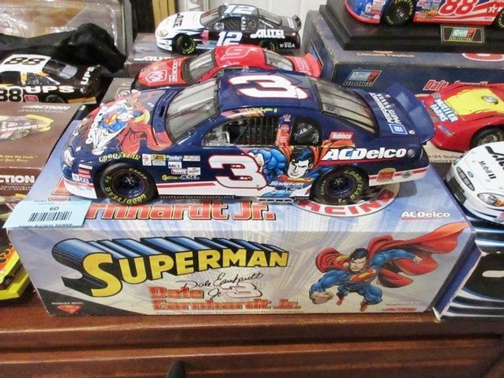 Action #3 Dale Earnhardt Jr. Superman die cast Nascar