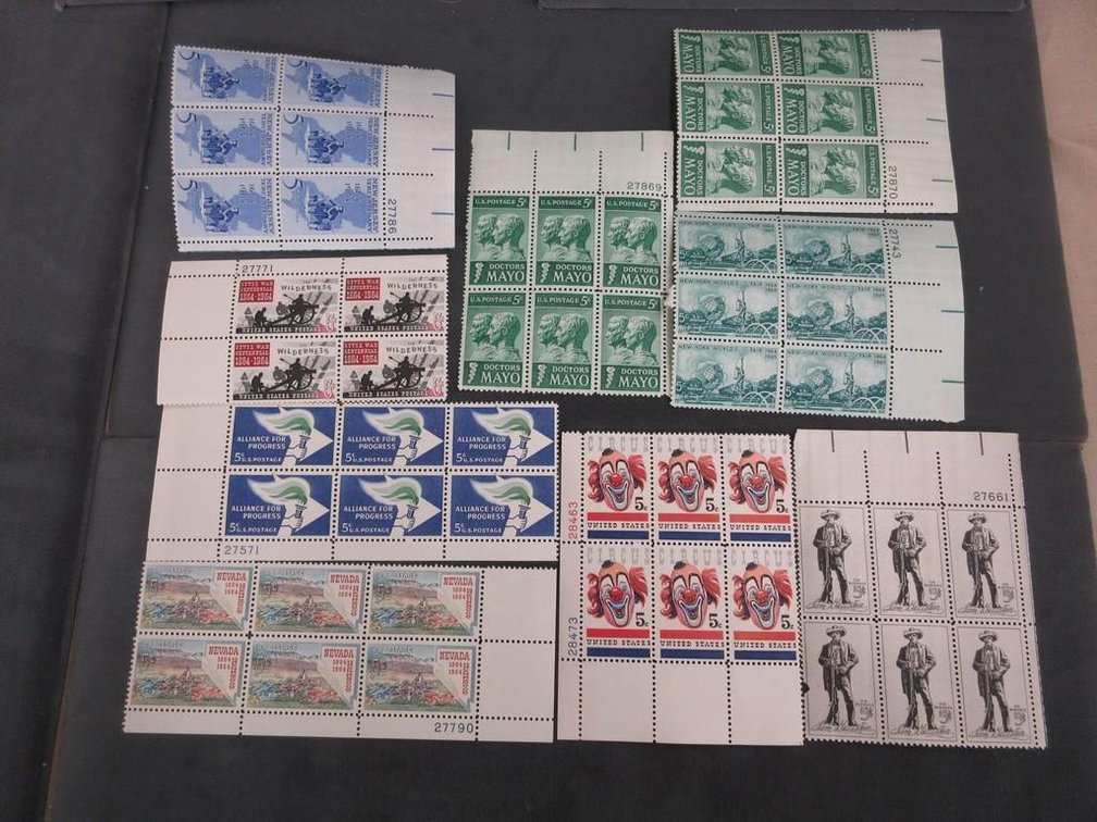 Group of assorted stamps