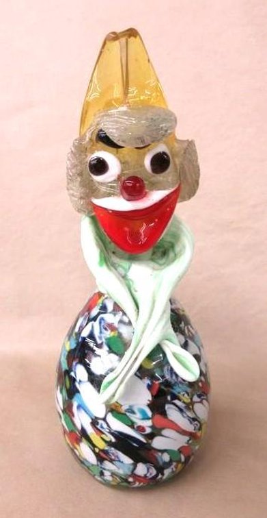 Murano art glass clown