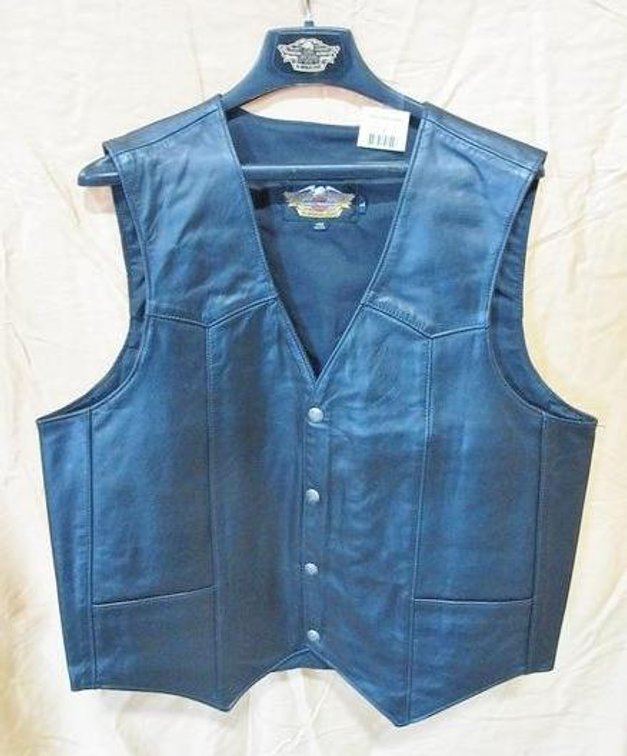 Harley-Davidson Motor Clothes leather vest