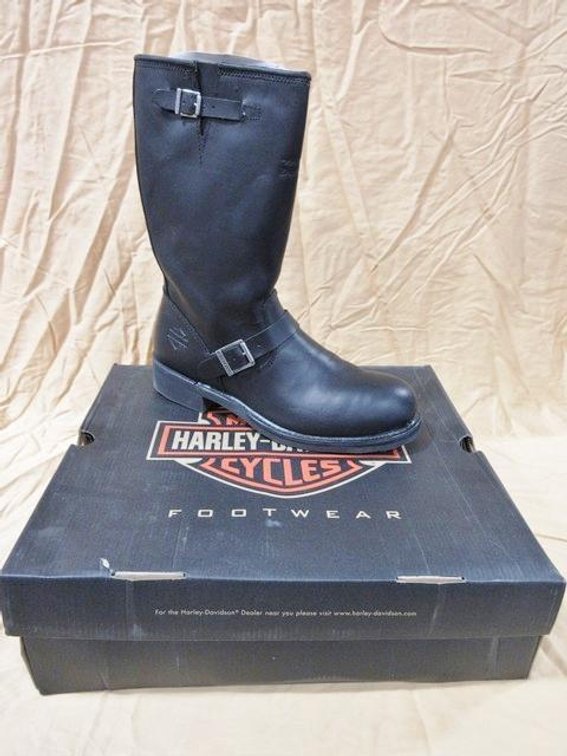 Harley-Davidson Big Sur Strap Engineer black boots
