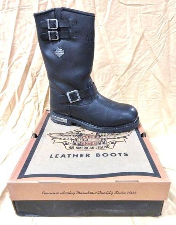Harley-Davidson mega conductor high 11" black boots