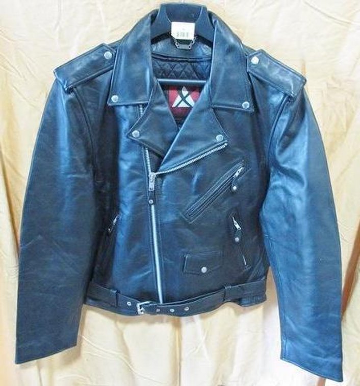 Xpert Thinsulate black leather jacket