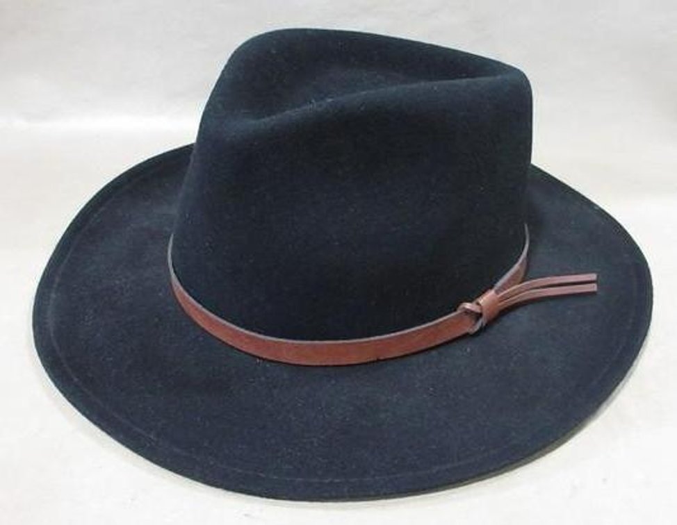 Eddy Bros. lite felt black hat