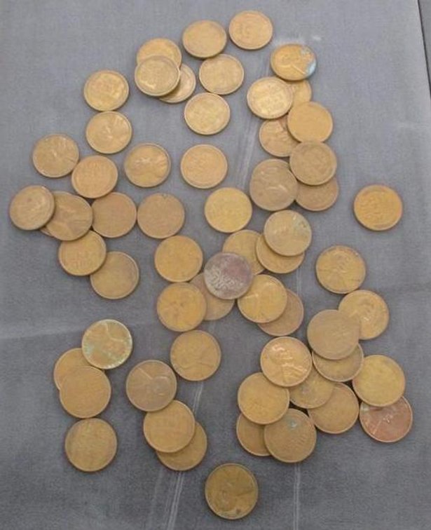 (61) 1930's Lincoln wheat cents