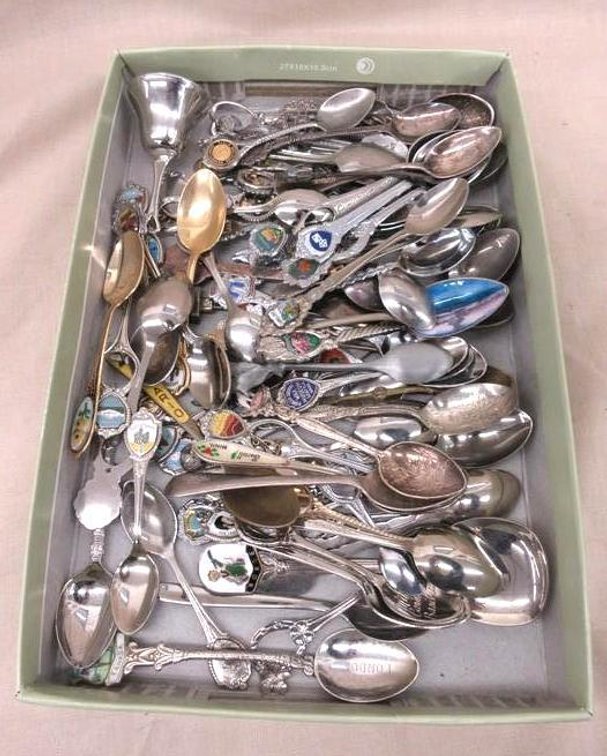 Souvenir spoon collection