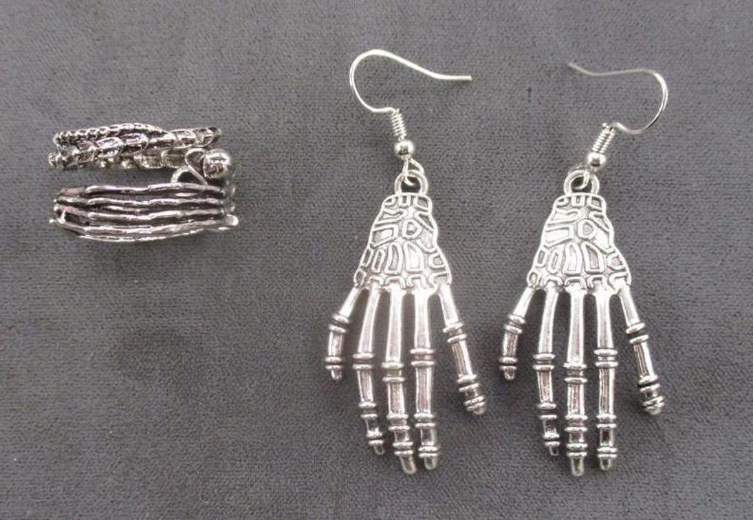 Skeleton style jewelry group