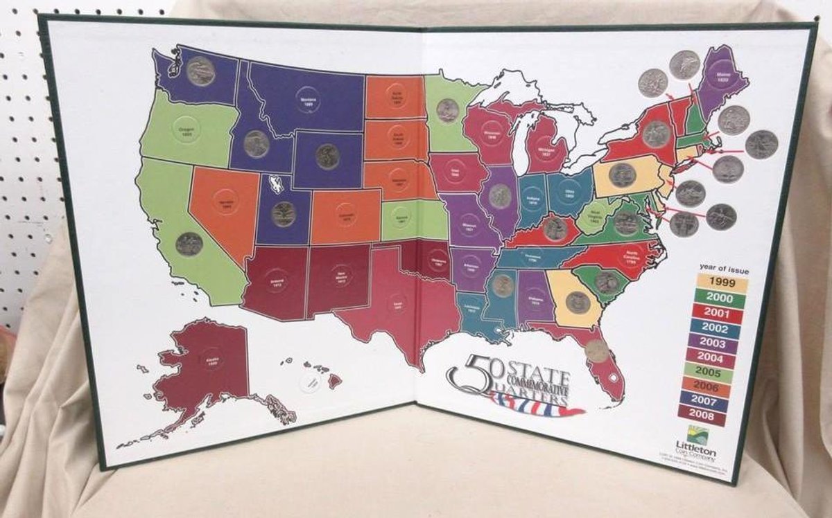 Littleton Coin Company 50 State Commemorative Quarters book