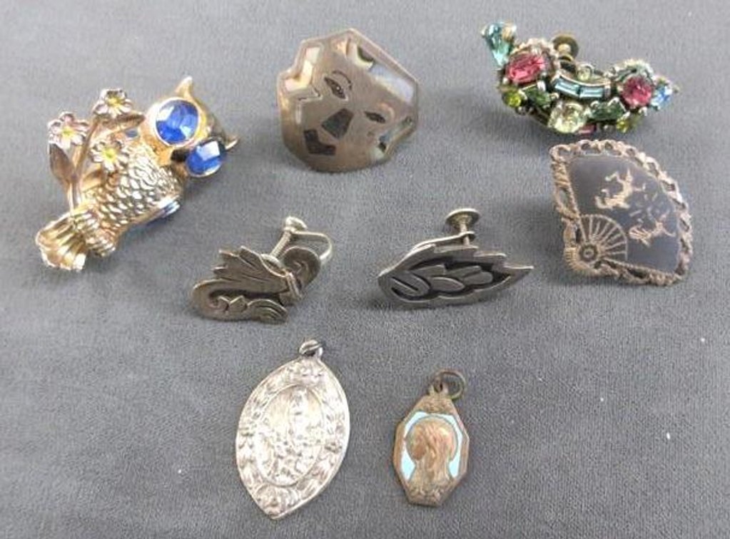 Marked and costume jewelry