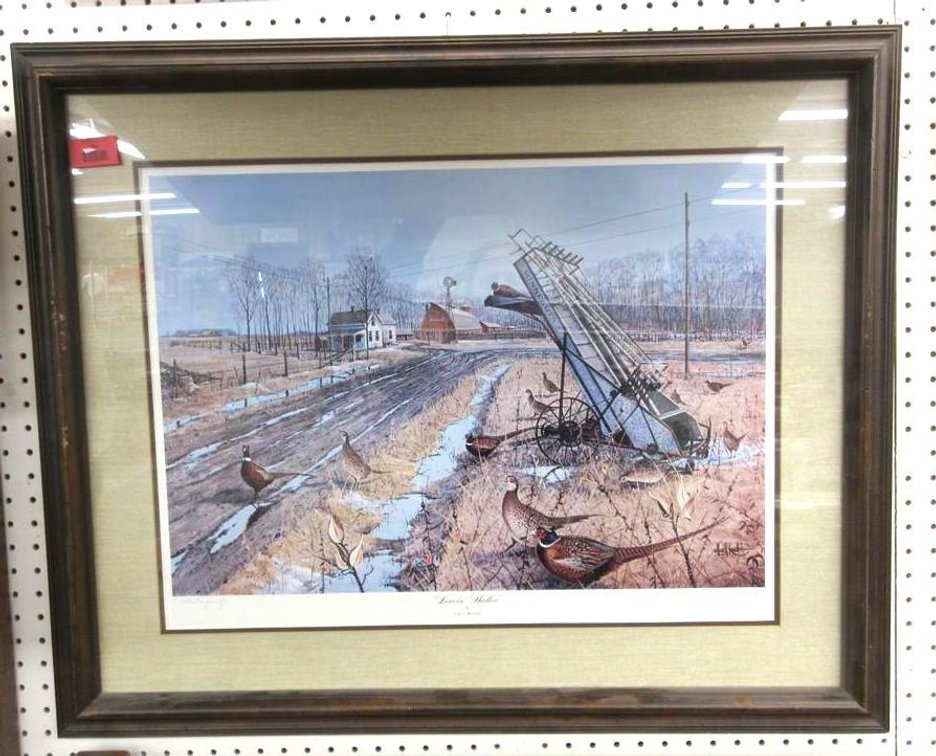 Les Kouba Artists Proof signed framed print