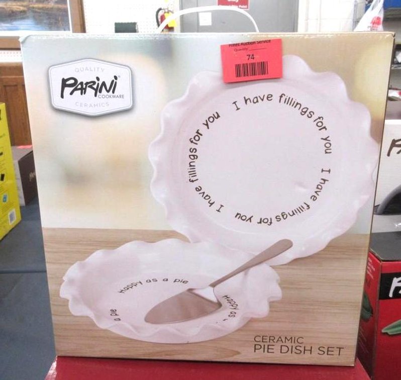 Parini Ceramics Cookware ceramic pie dish set
