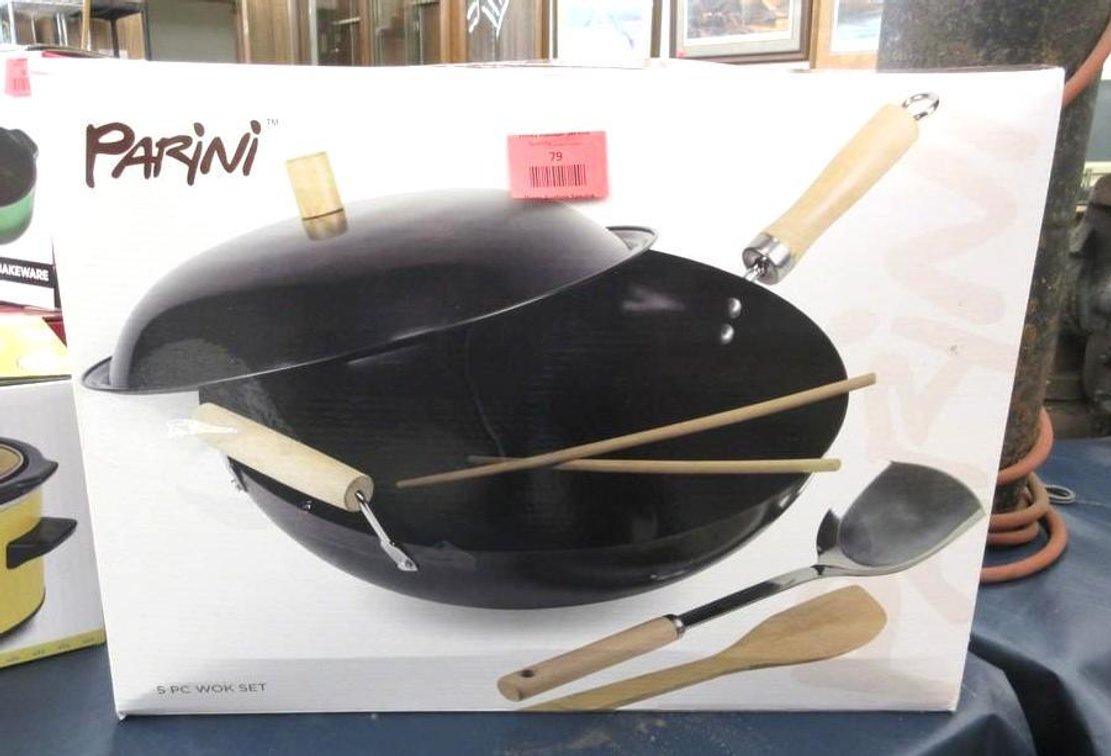 Parini 5 pc Wok set