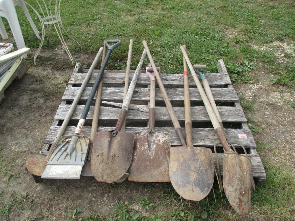 Group of yard tools