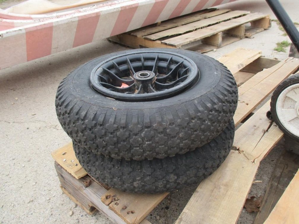 Pair of 4-80/4.00-8 tires