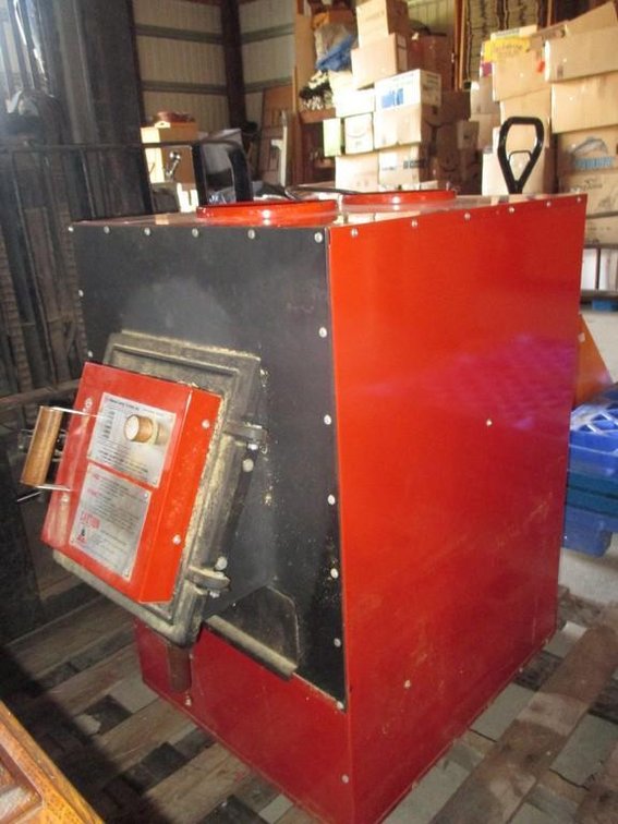 Warnock Hersey J-7700 solid fuel central furnace
