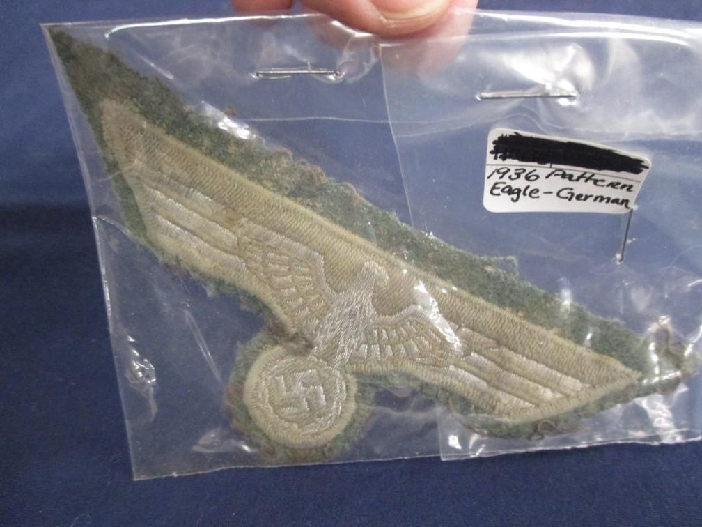 1936 German pattern eagle uniform patch