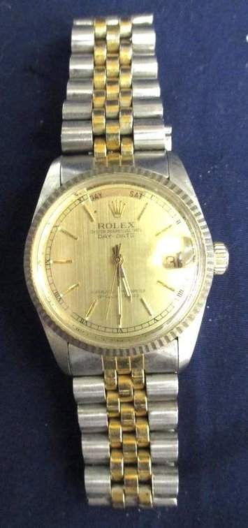 Faux Rolex men's wrist watch