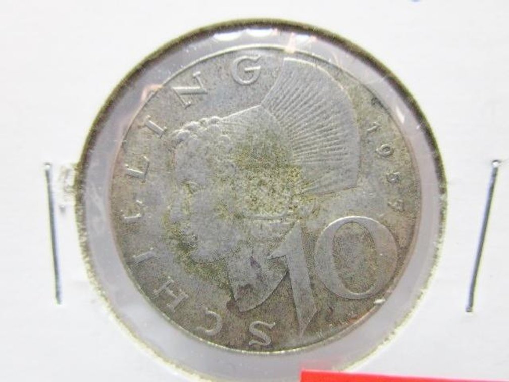 1957 Austria 10-Schilling