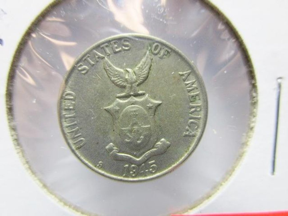 1945 US Philippines 5-centavos