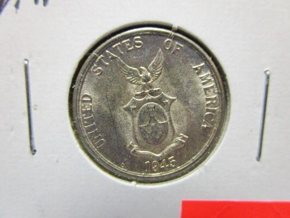 1945 US Philippines 5-centavos