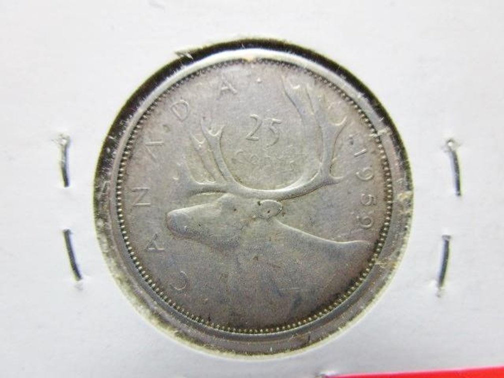 1959 Canada 25-cents