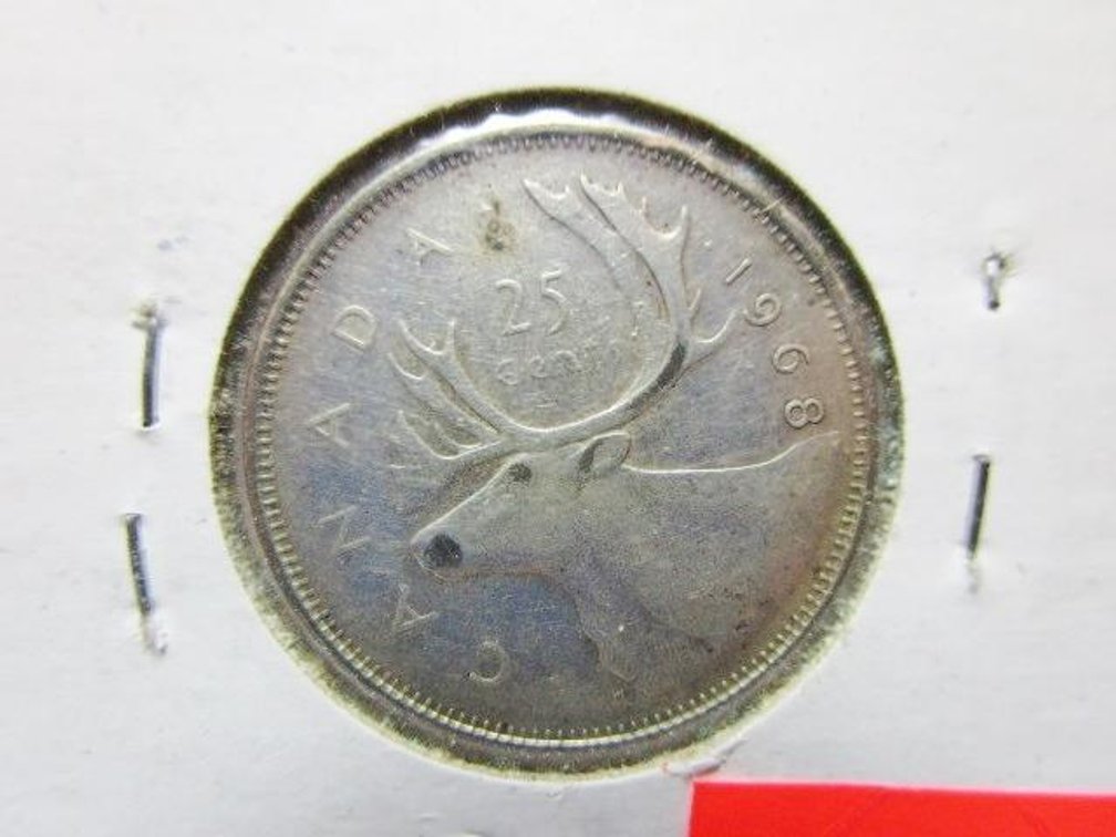 1968 Canada 25-cents