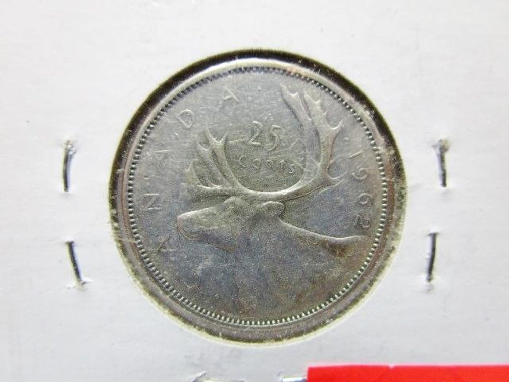 1962 Canada 25-cents