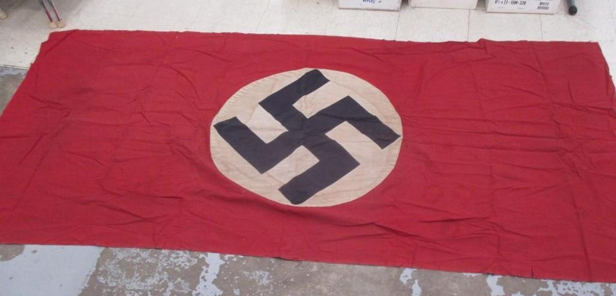 WWII German banner flag