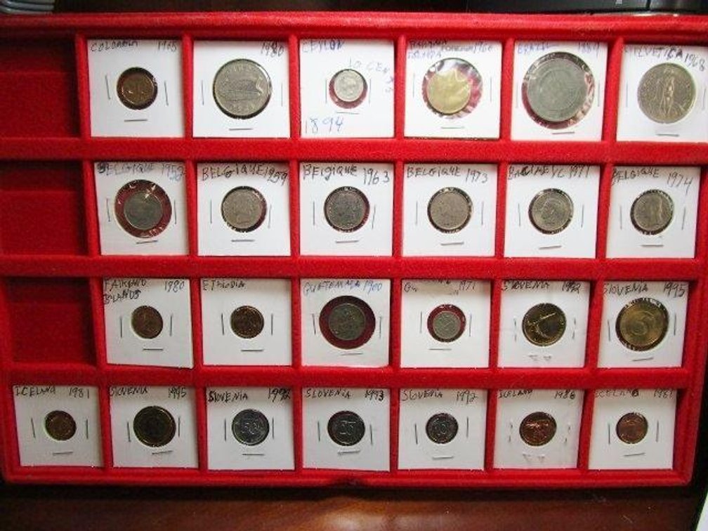 (25) Foreign coins