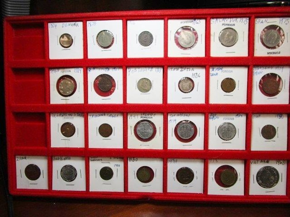 (25) Foreign coins