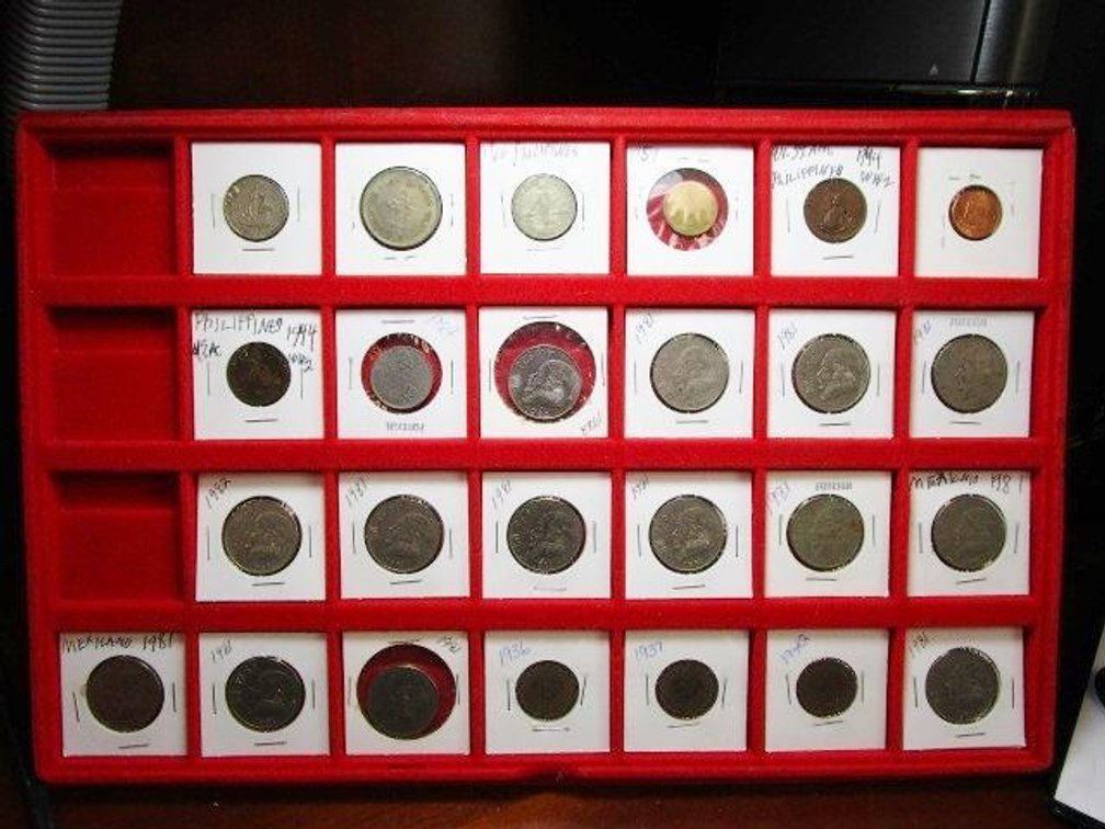 (25) Foreign coins